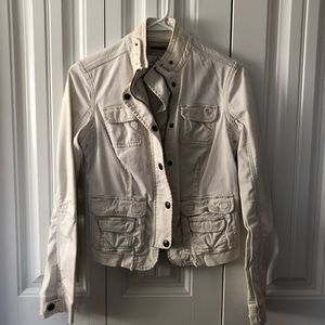 Abercrombie and Fitch Cropped Moto Jacket